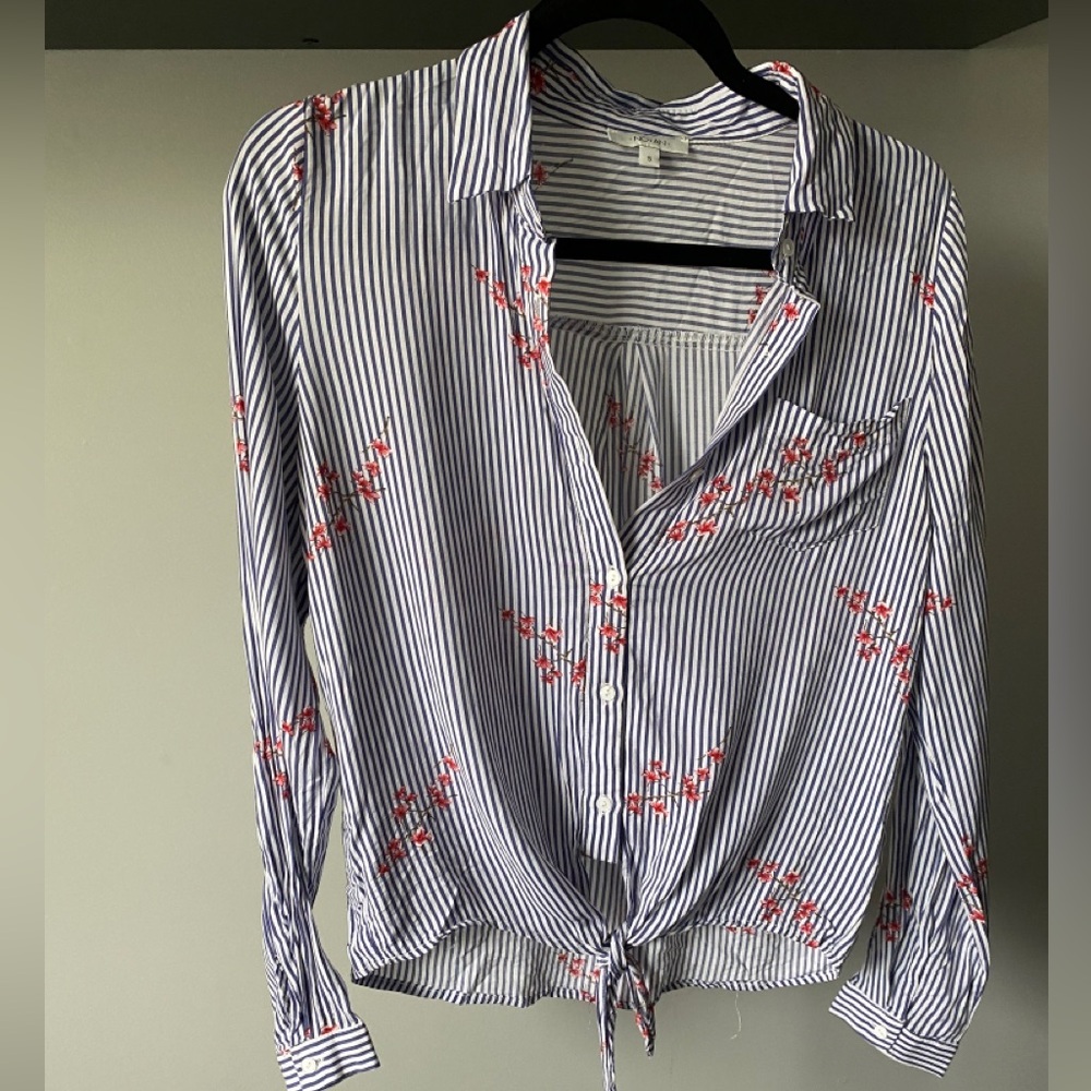 Mendocino Floral Blouse